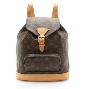 Louis Vuitton Vintage Monogram Canvas Montsouris MM Backpack